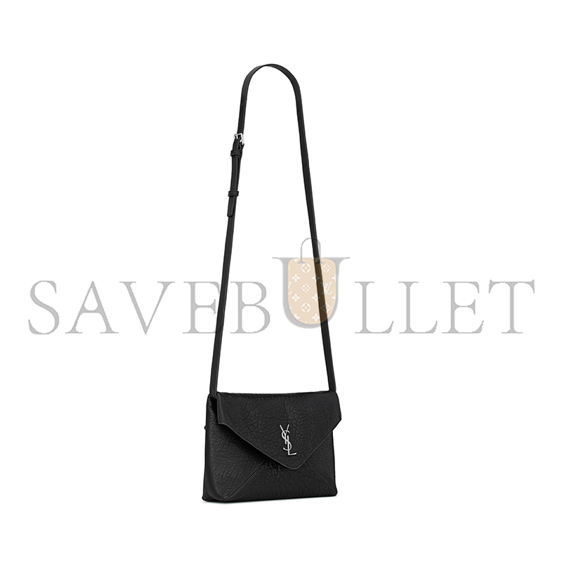 YSL CASSANDRE ENVELOPE MESSENGER IN LAMBSKIN 801490AACIU1000 (23*16.5*6cm) YSL CASSANDRE ENVELOPE MESSENGER IN LAMBSKIN 801490AACIU1000 (23*16.5*6cm)